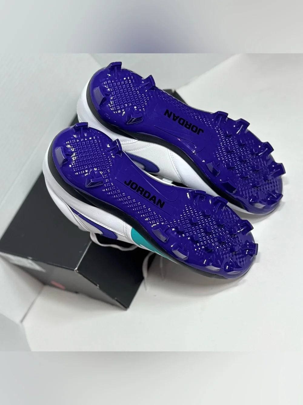 NEW Nike Air Jordan Stadium 90 Low MCS Men's Baseball Cleats HQ0211-105 Size 12